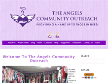 Tablet Screenshot of angelsofgod.org